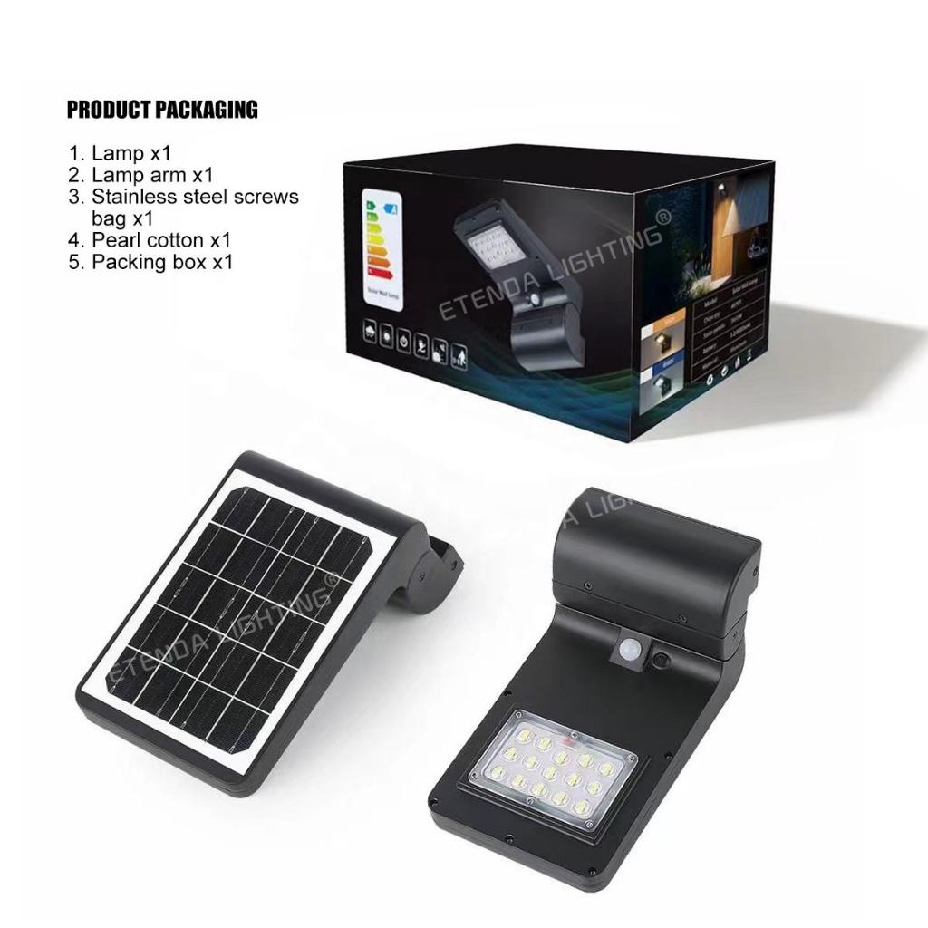 Solar LED Wall Lamp #2