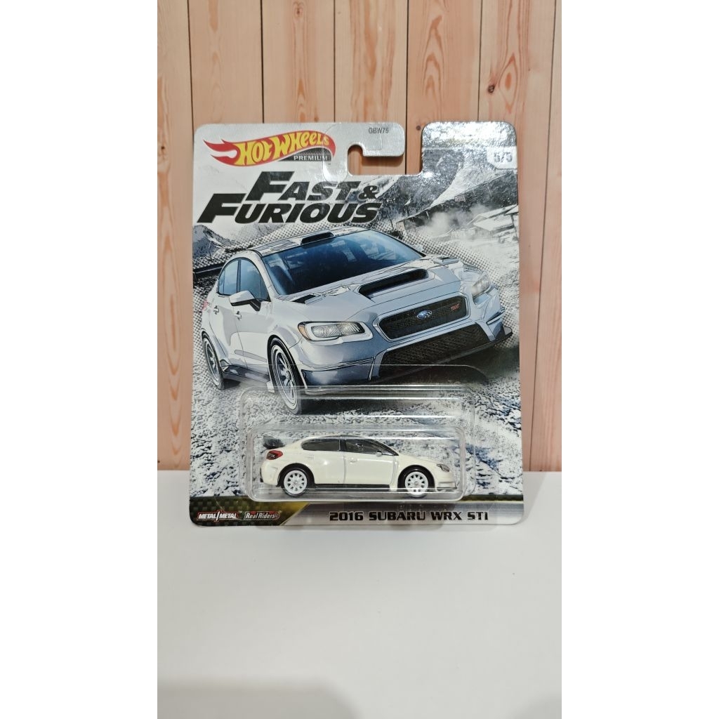 Hot Wheels Premium Fast & Furious 2016 Subaru WRX STi