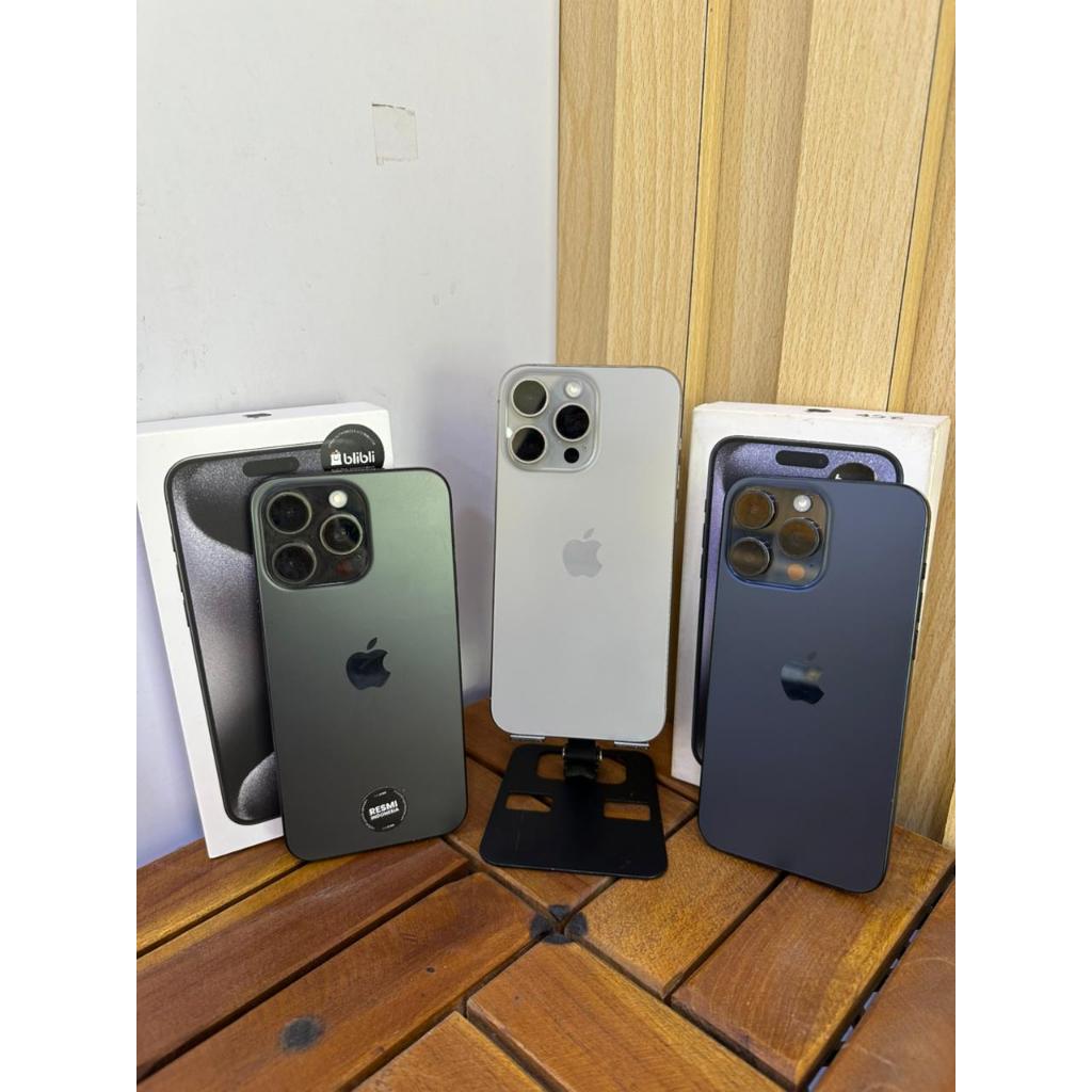 iPhone 15 Pro Max 256GB 512GB Second Resmi