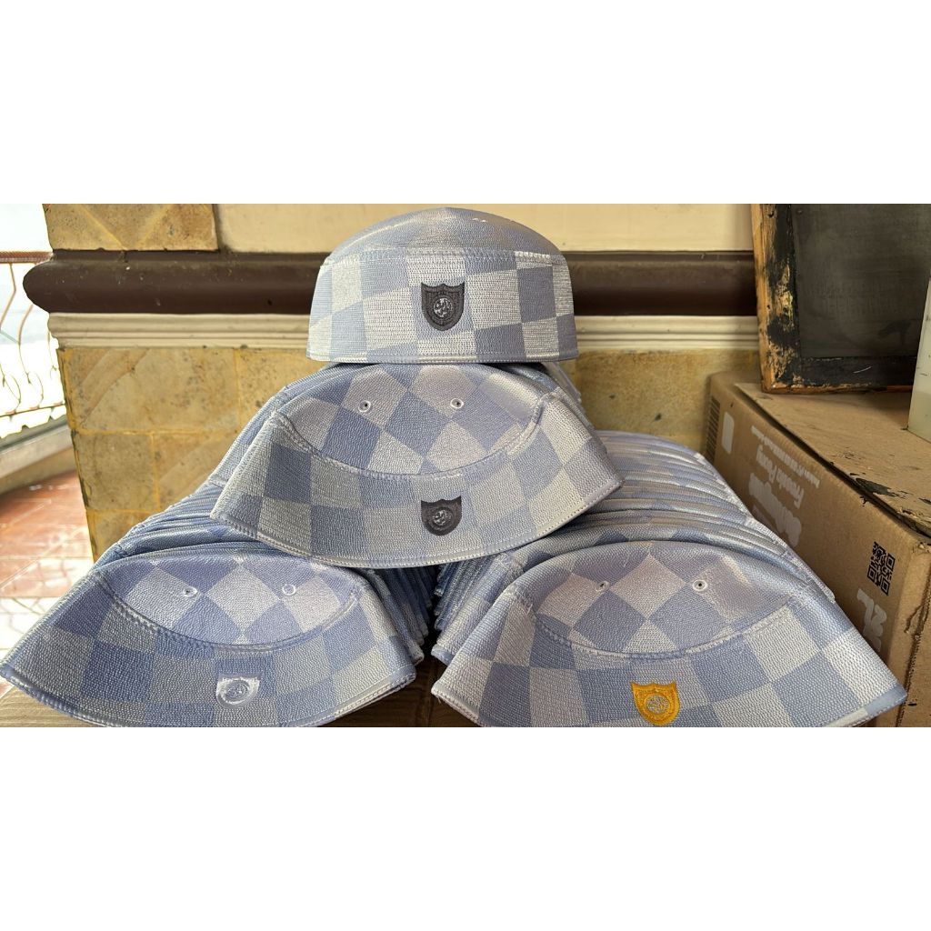 PECI KOPYAH MALAYSIA (1 KODI) KAIN CATUR/KAIN KOTAK AL SURYA