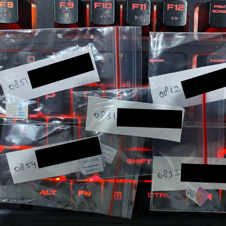 Kartu Perdana Nasional Campur BekasFresh