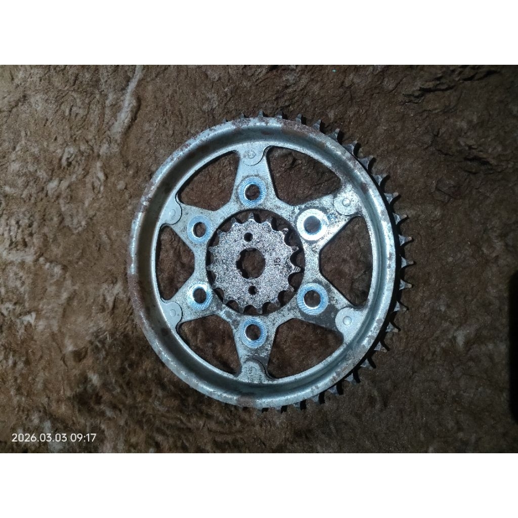 Gear belakang CB150R V4/CBR150 K45N/K45R