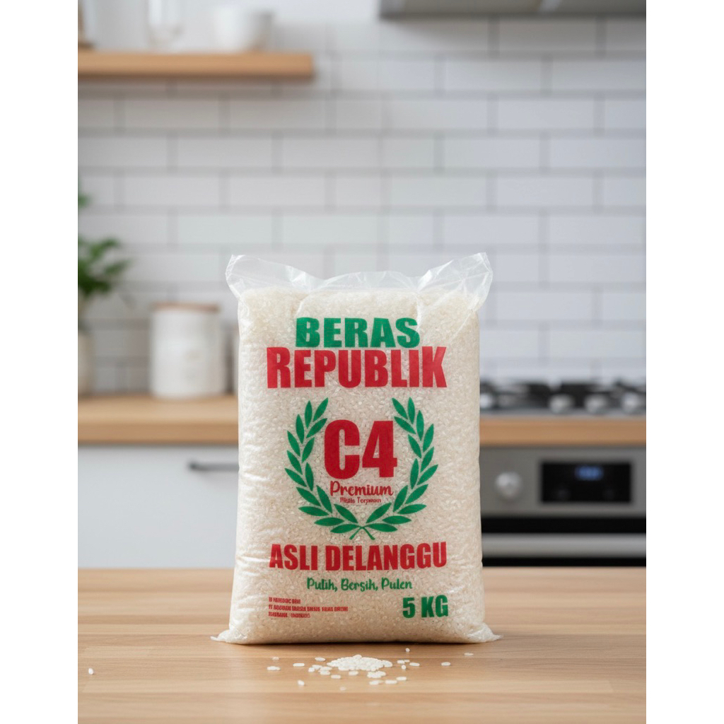 Beras Republik C4 Delanggu Premium