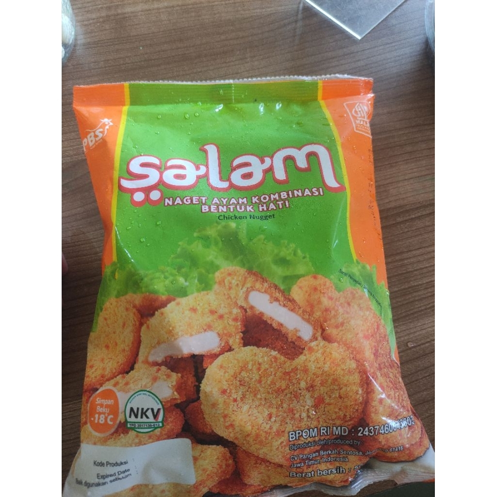 Nugget Salam Nugget Ayam Salam 500gram