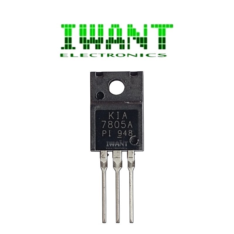 7805 ISOLATED KIA7805 L7805 KIA REGULATOR 5 VOLT TO-220 KIA