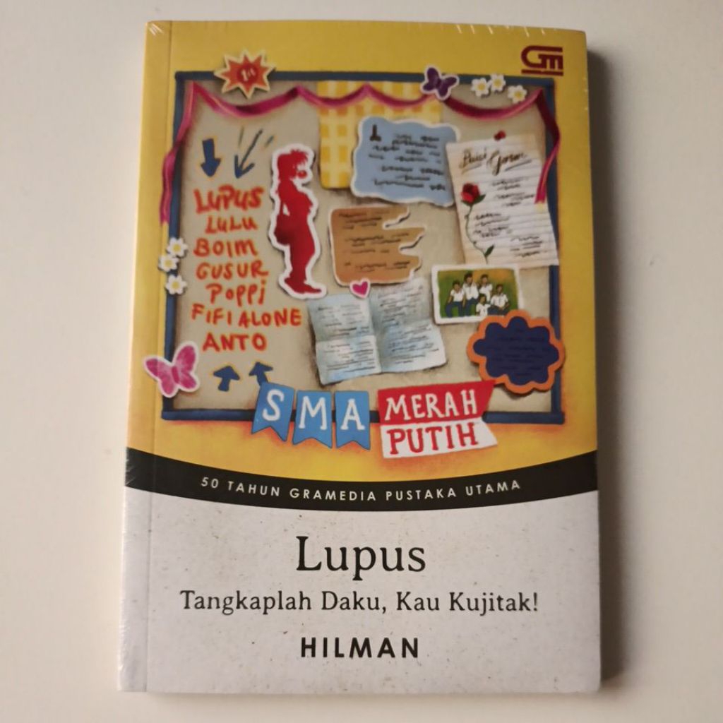 Lupus Tangkaplah Daku, Kau Kujitak - Hilman - Buku GPU