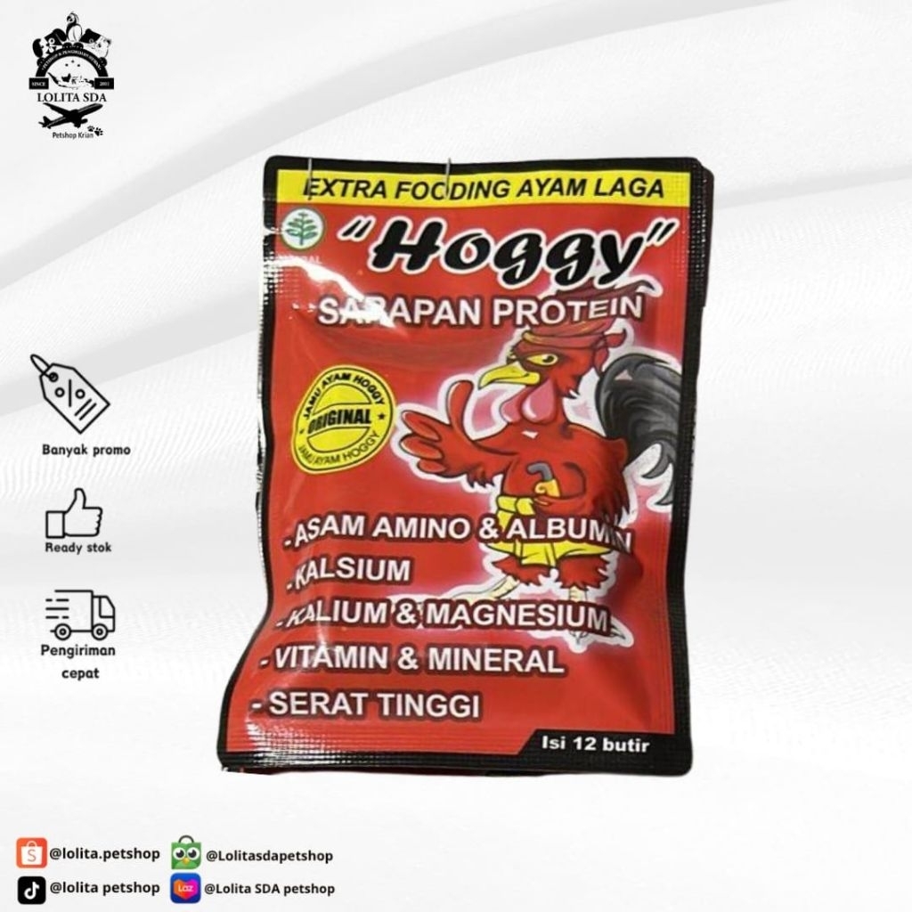 Hoggy Extra Fooding Ayam Laga
