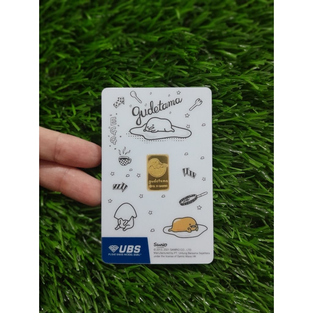 UBS Gold 2 gram edisi sanrio gudetama