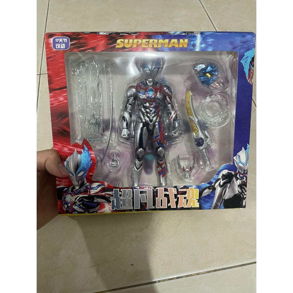 SHF Ultraman Blazar Figure Ultraman Blazer  SHF Figuarts Action Figure Ultraman Tiga Dark New