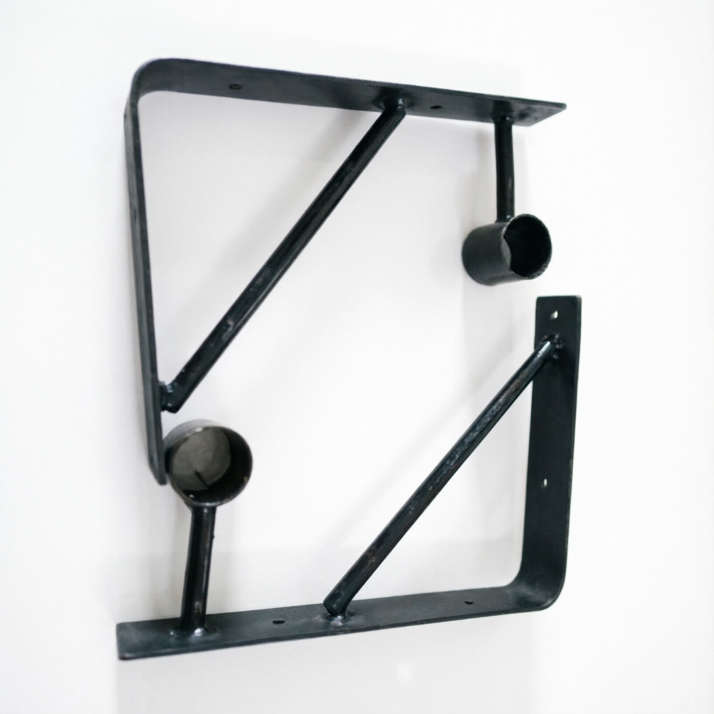 Besi Rak siku ambalan dinding gantungan jemuran