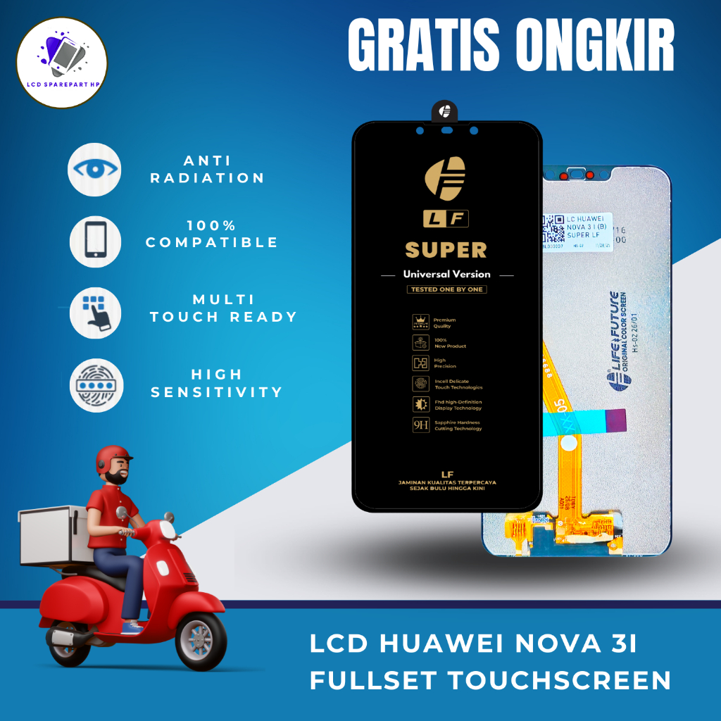 LCD Huawei Nova 3i Fullset Touchscreen