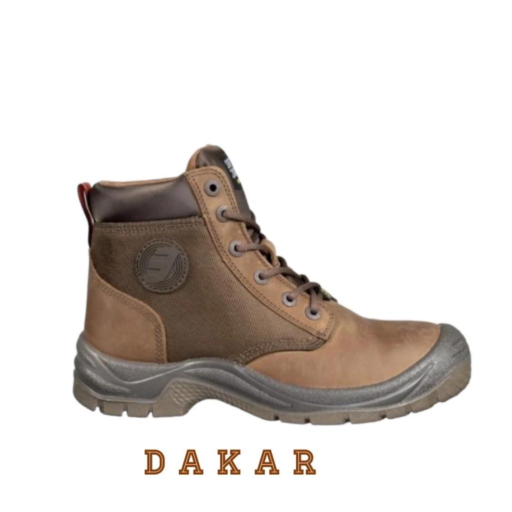 Sepatu Safety JOGGER DAKAR BROWN S3