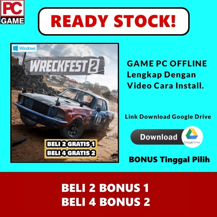 Wreckfest 2 - Game PC Windows | Link Download Google Drive