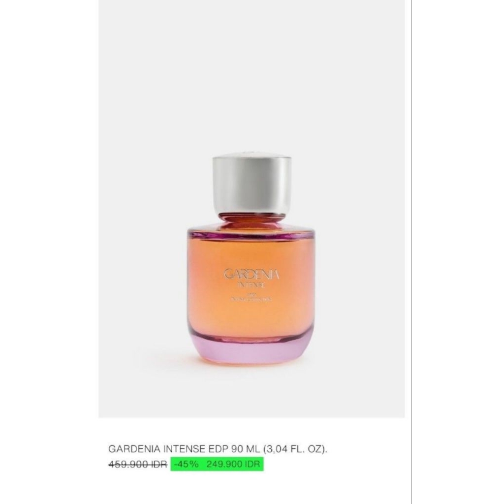 ZARA Gardenia Intense 90ml