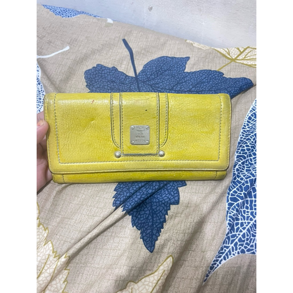dompet wanita kulit asli brand mcm butuh spa