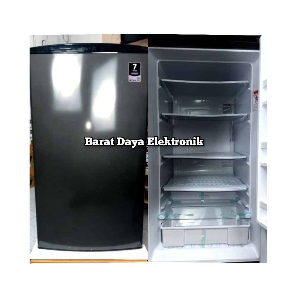 Freezer Aqua 4 rak AQF-S4 121 Liter Freezer Pembeku