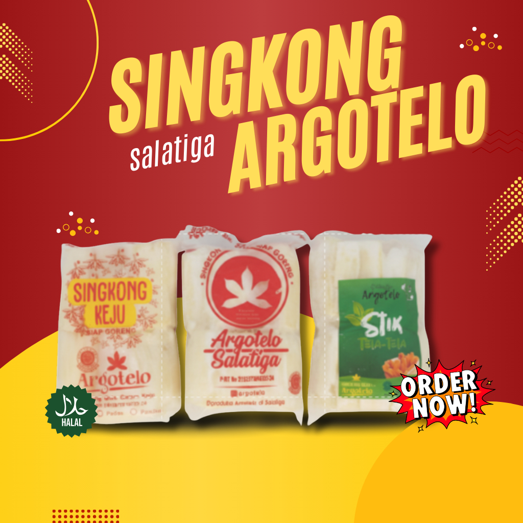 Singkong Keju Argotelo Asli Salatigas Semarang Empuk Terlaris Kualitas Sama D9 Frozeen Food Terlaris