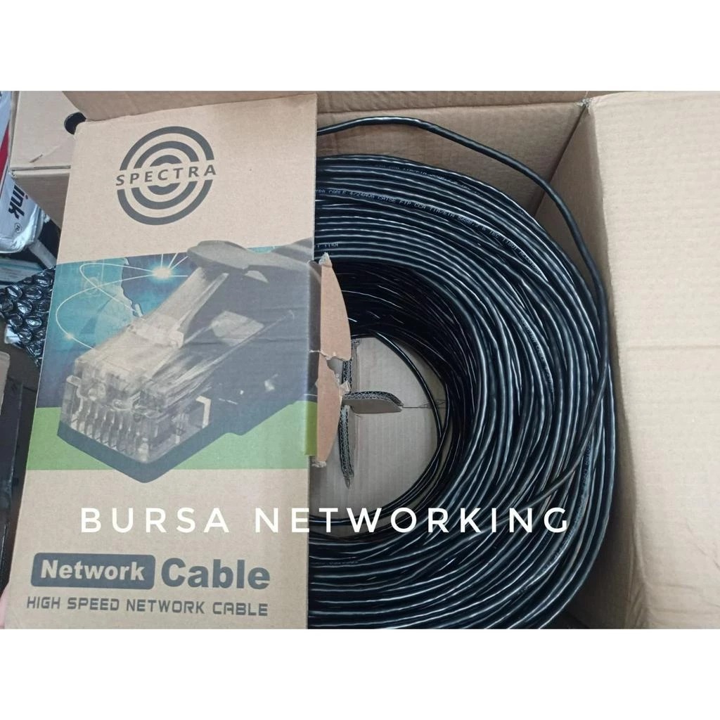140 / 150 METER KABEL LAN SPECTRA CAT 5E FTP LAN OUTDOOR / Kabel Lan Outdoor