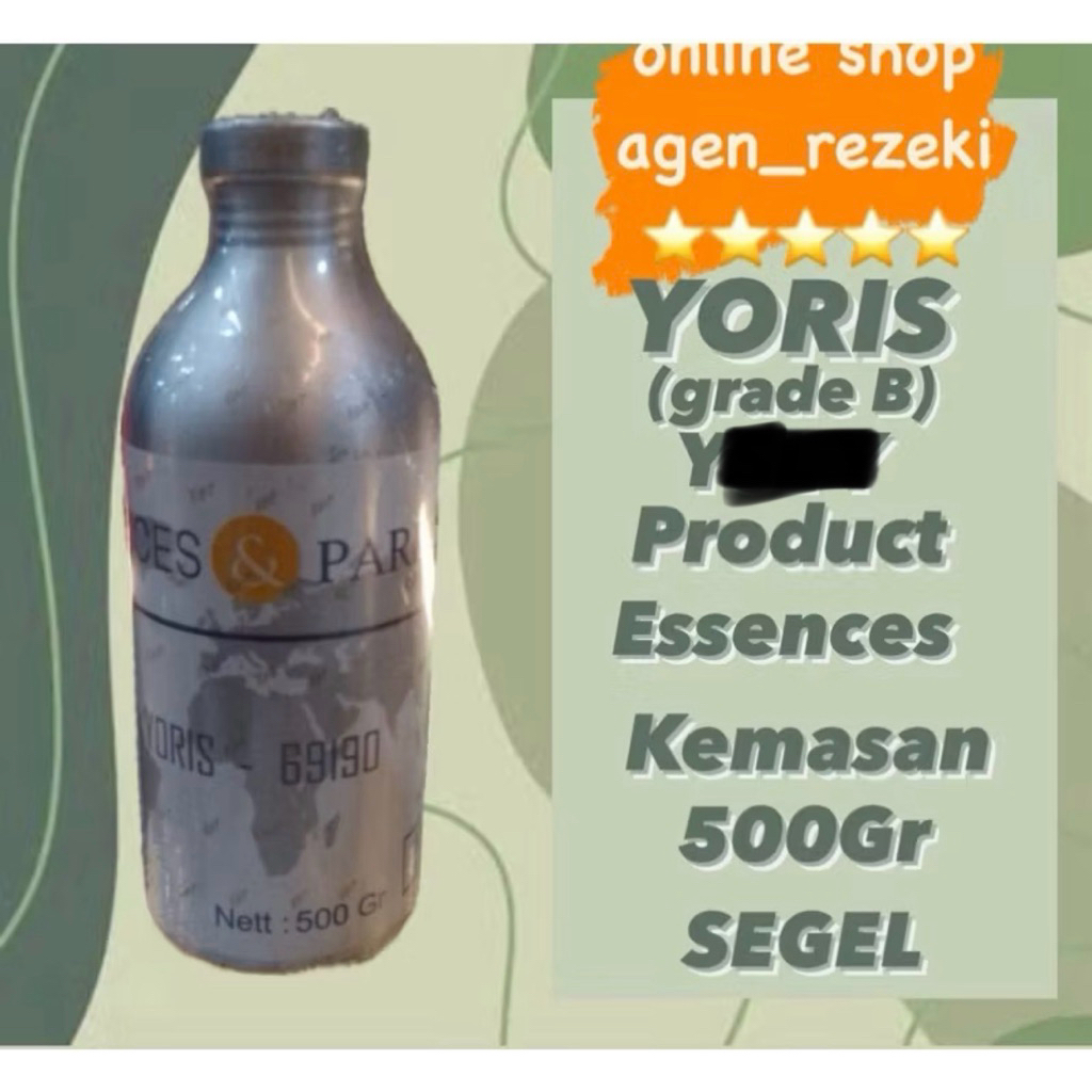 YORIS GRADE B ESSENCES 500GR SEGEL YESEL Y