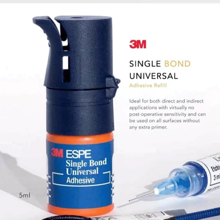 3M  Universal Dental Adhesive - Bahan Bonding Resin Light Cure untuk Tambal Gigi Vial 5ml