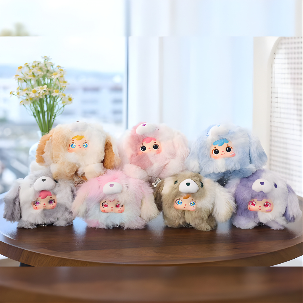 Blindbox Samuel Puppy Figure Karakter Imut dan Lucu Koleksi Random