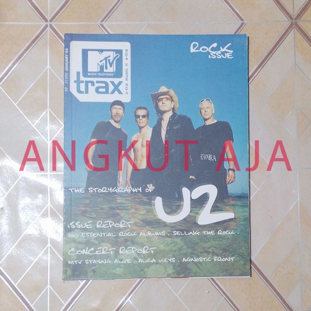 Majalah MTV Trax edisi Januari/2005