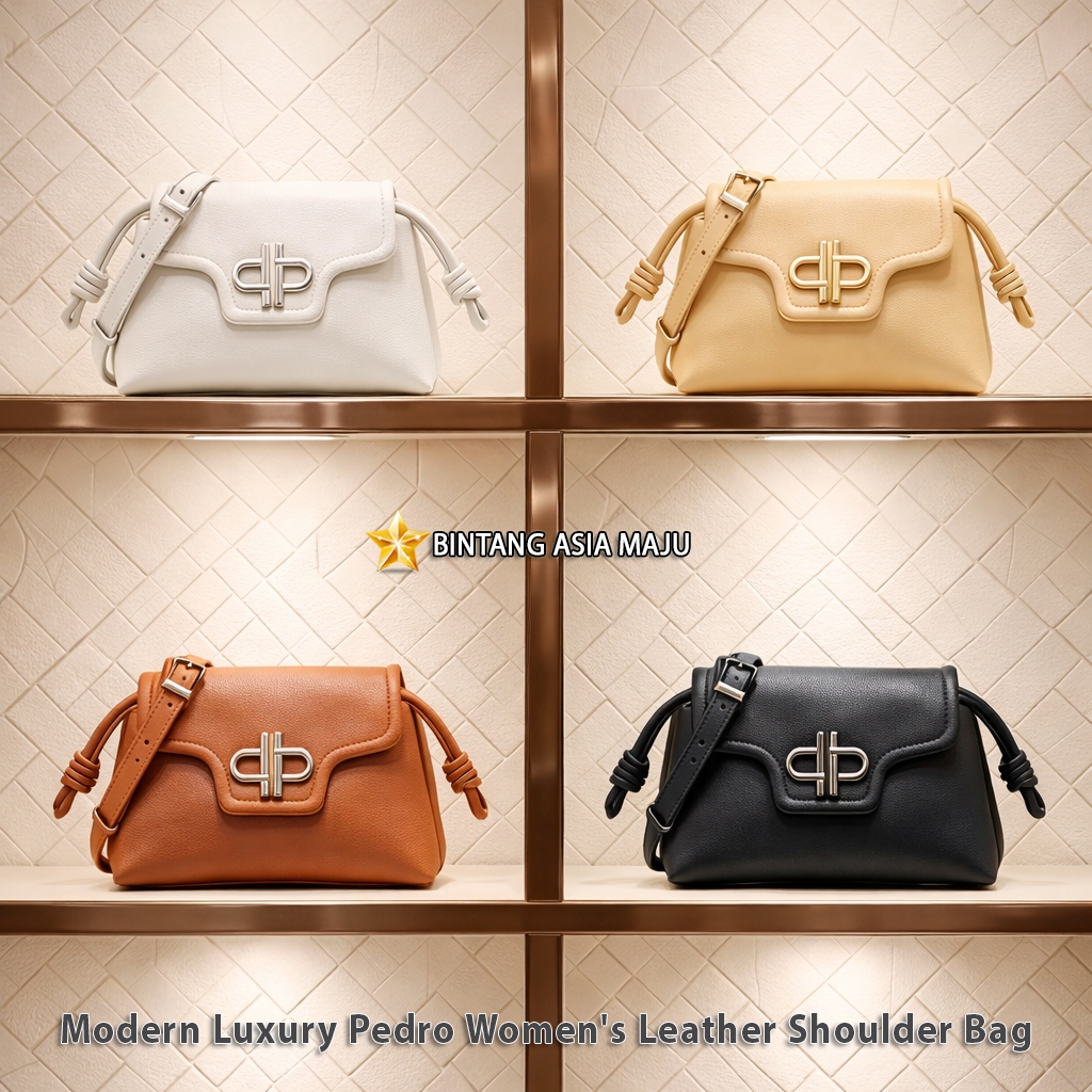 Modern Luxury Pedro Women's Leather Shoulder Bag PW10