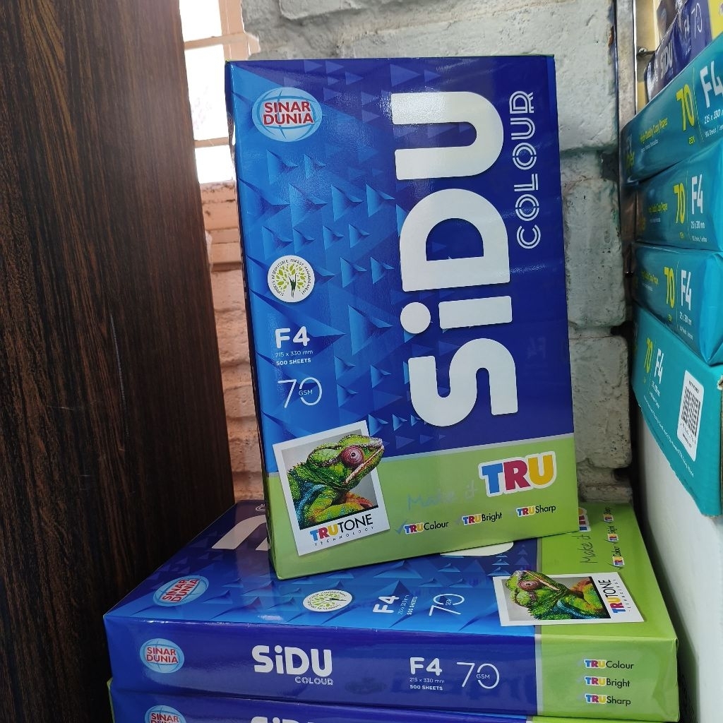 Hvs Sidu F4 70 gsm warna Hijau Hva 70 gsm kertas 70 gsm hvs warna