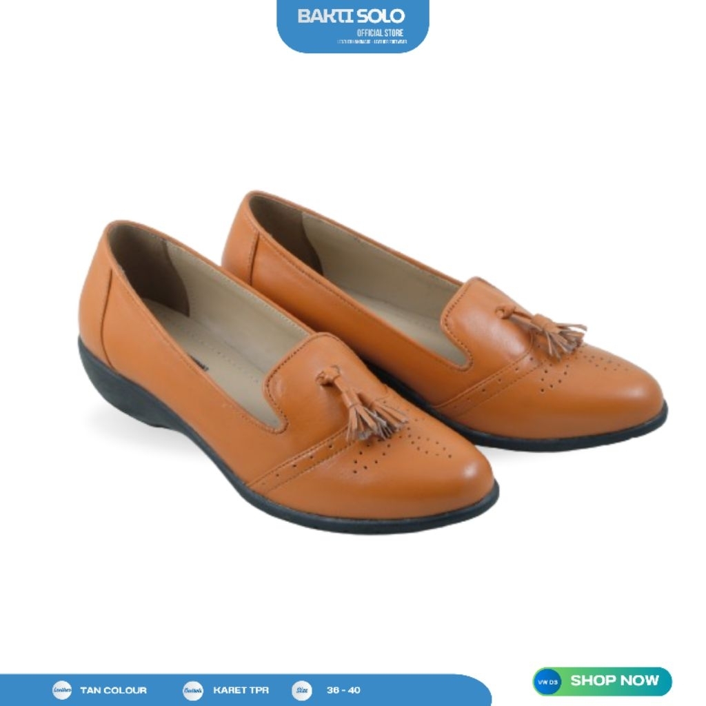 BAKTI SOLO - SEPATU KULIT ASLI WANITA MURAH & BERKUALITAS
