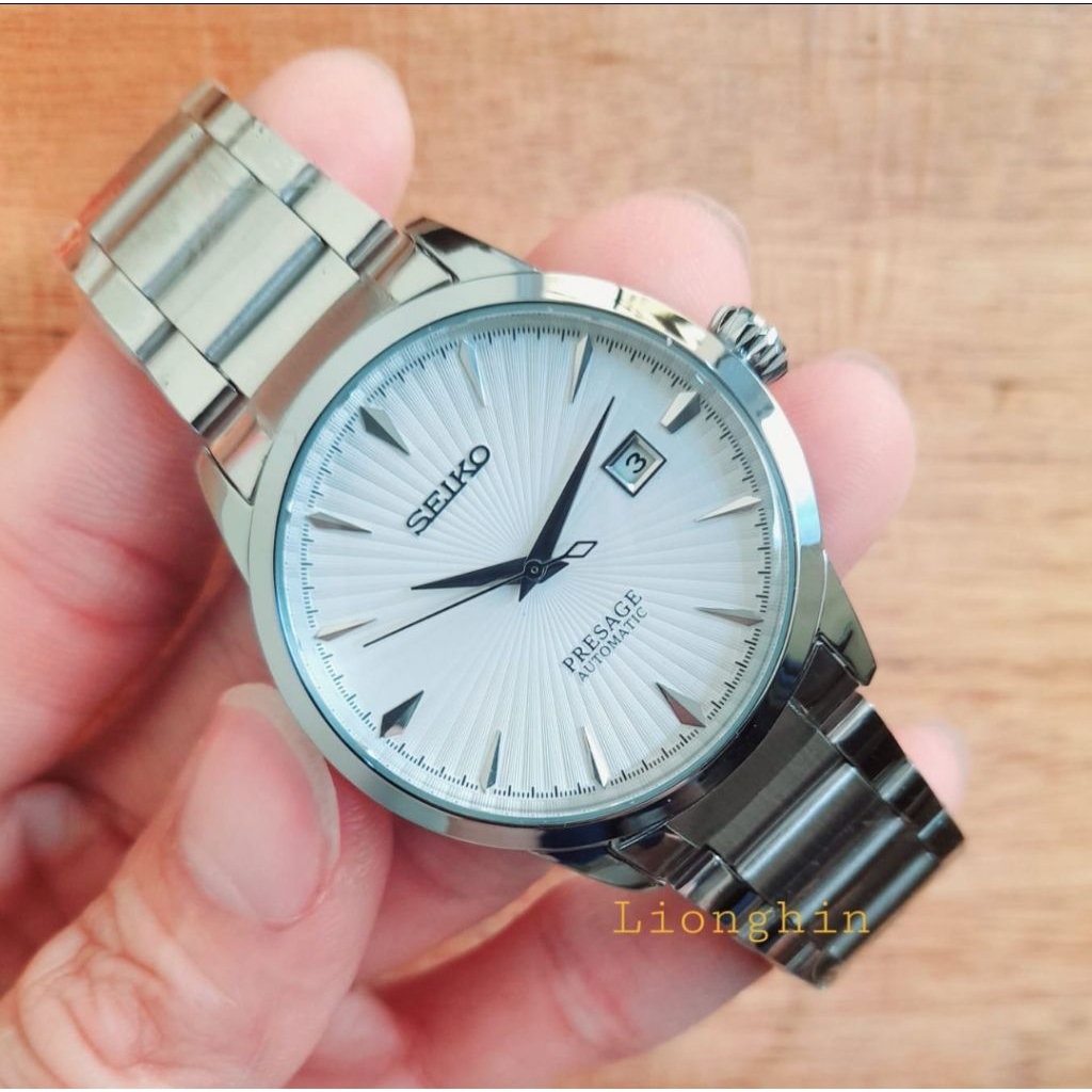 jam tangan otomatis tanpa baterai jam tangan pria automatic seiko rantai stainles