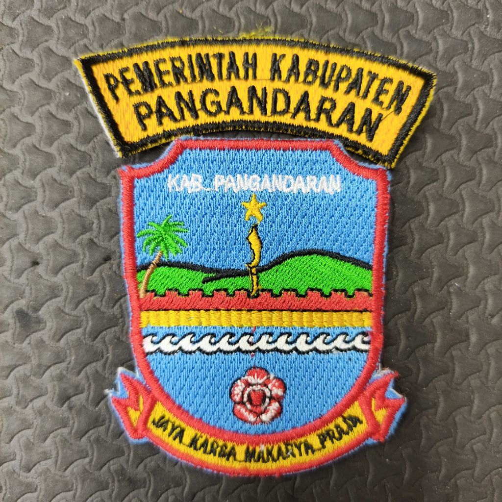 Logo bordir Kabupaten Pangandaran
