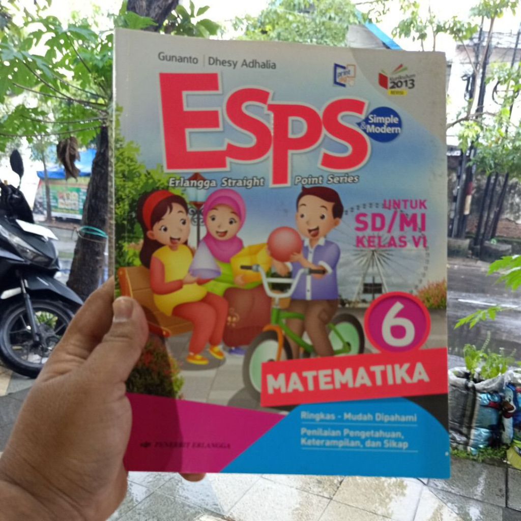 BUKU ESPS MATEMATIKA UNTUK SD KELAS 6 (ORIGINAL)