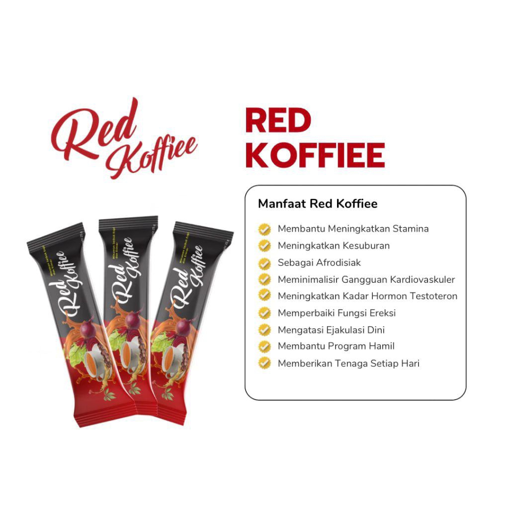 Original Red Koffiee Armina Daily Koffiee Merah