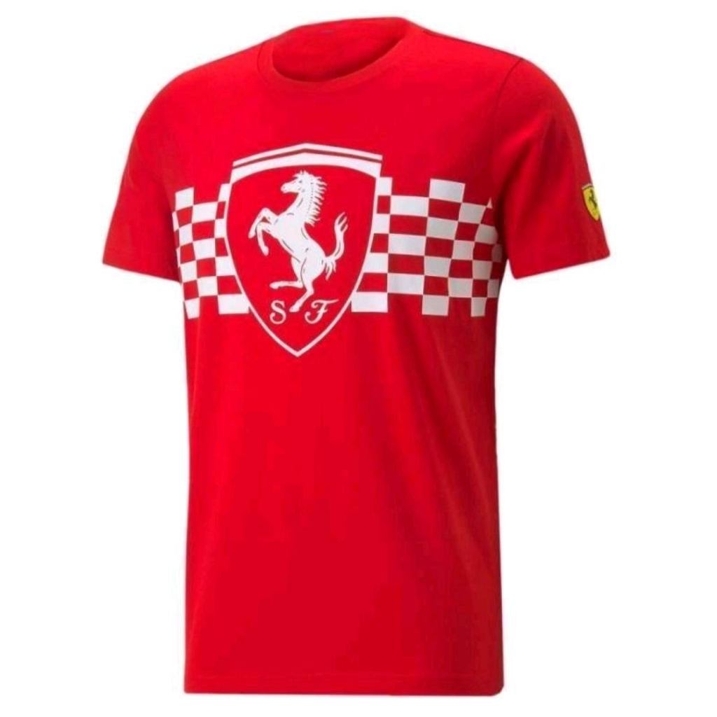 Tshirt - Kaos - Baju - Ferrari