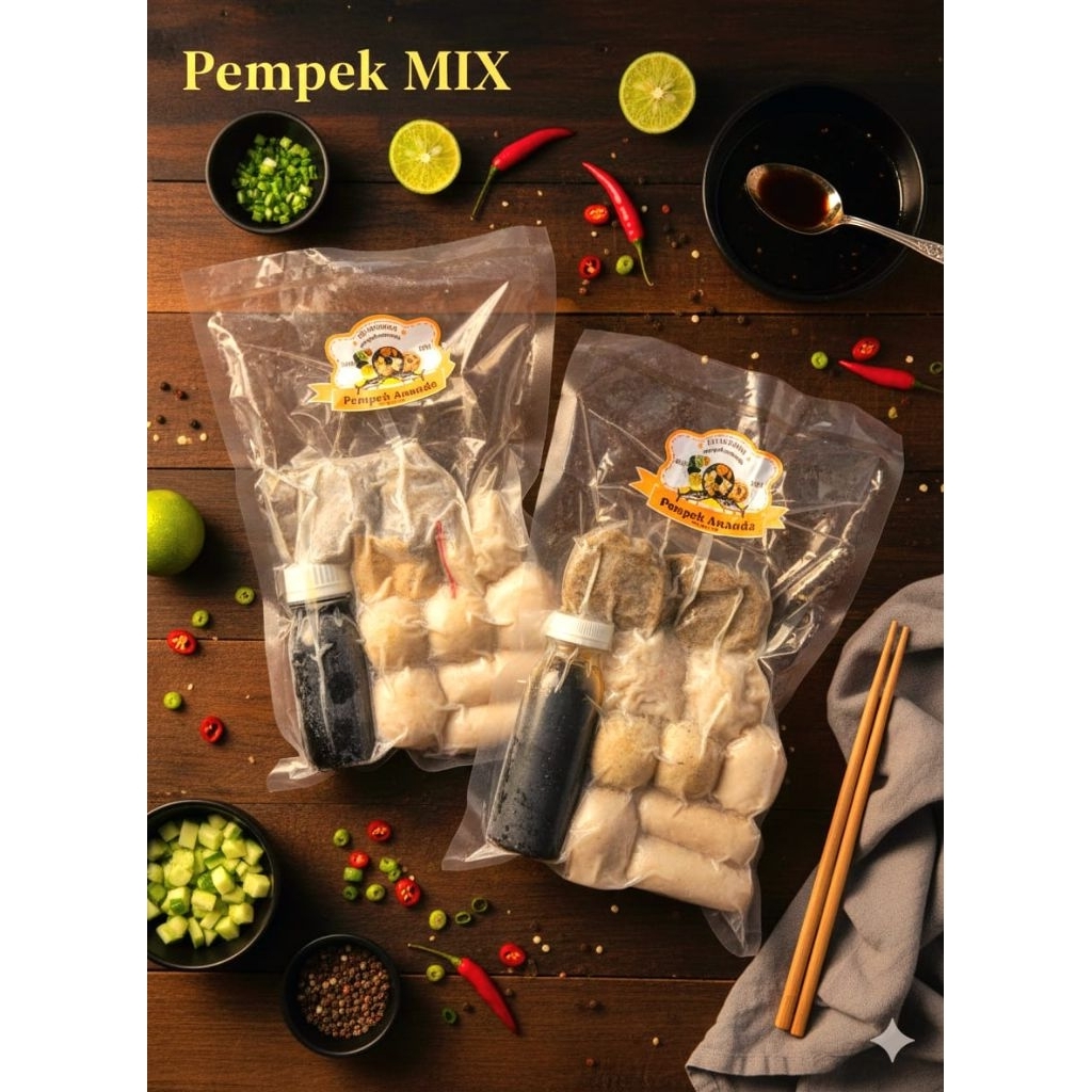 PEMPEK MIX | PEMPEK PALEMBANG | PEMPEK FROZEN