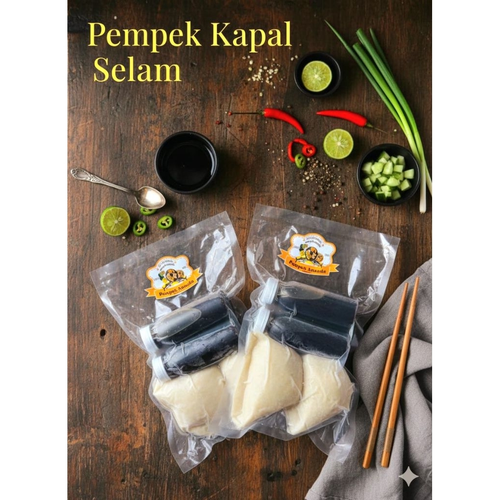 PEMPEK KAPAL SELAM | PEMPEK PALEMBANG | PEMPEK KAPAL SELAM ASLI PALEMBANG