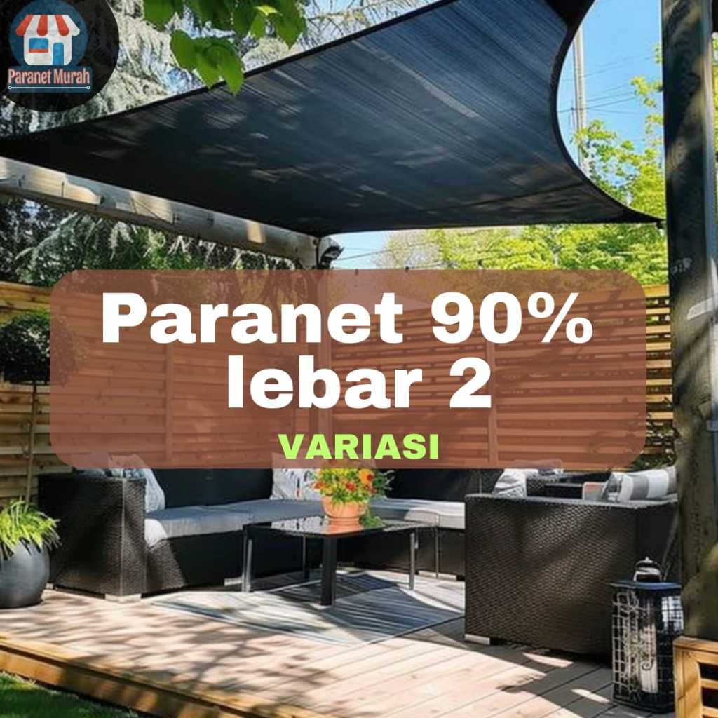 Paranet 90% Lebar 2 ECERAN ( VARIASI ) PARANET JAHIT DAN TANPA JAHIT