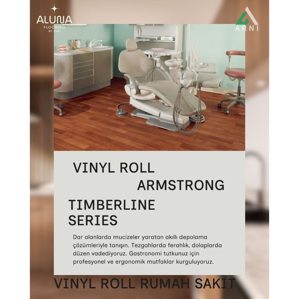 vinyl roll Timberline series tebal 2mm | vinyl flooring anti bakteri | lantai anti bakteri | vinyl r