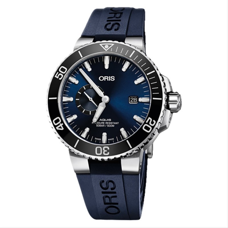 Jam Tangan Pria ORIS AQUIS BLUE 743 7733 4135 RS 2 Original