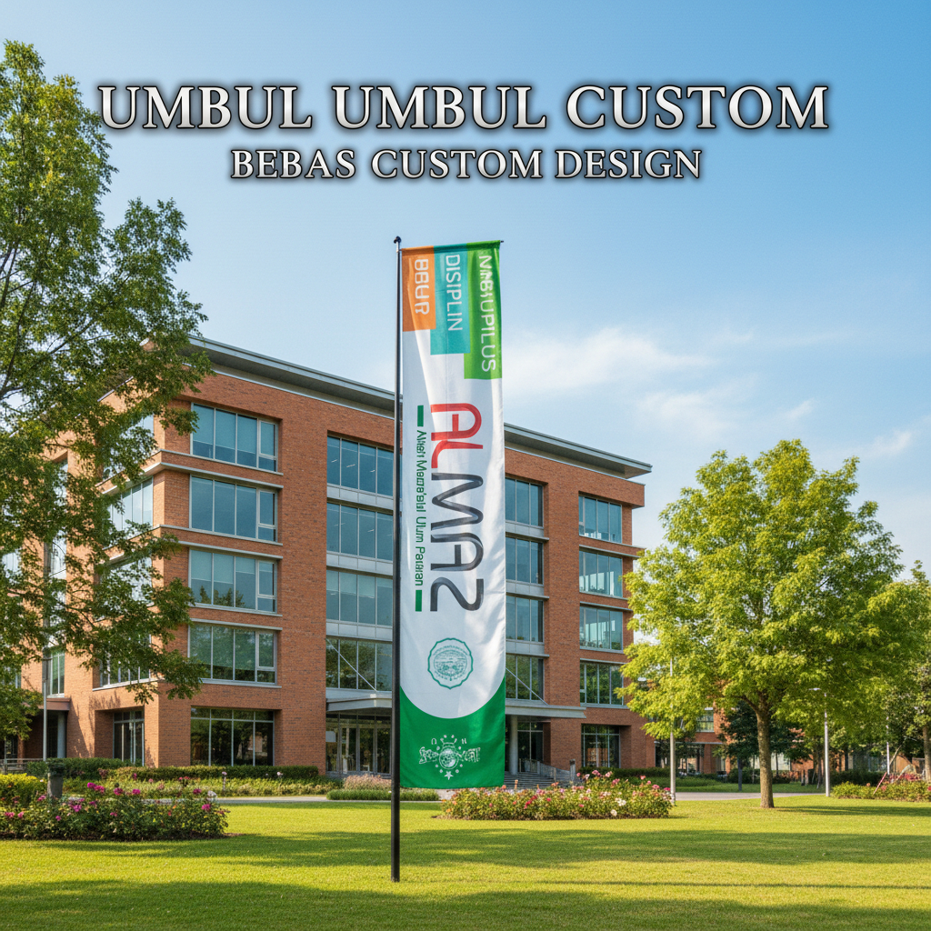 Umbul Umbul Custom/Cetak Umbul Umbul Custom/Umbul Umbul Custom Desain Full Printintg