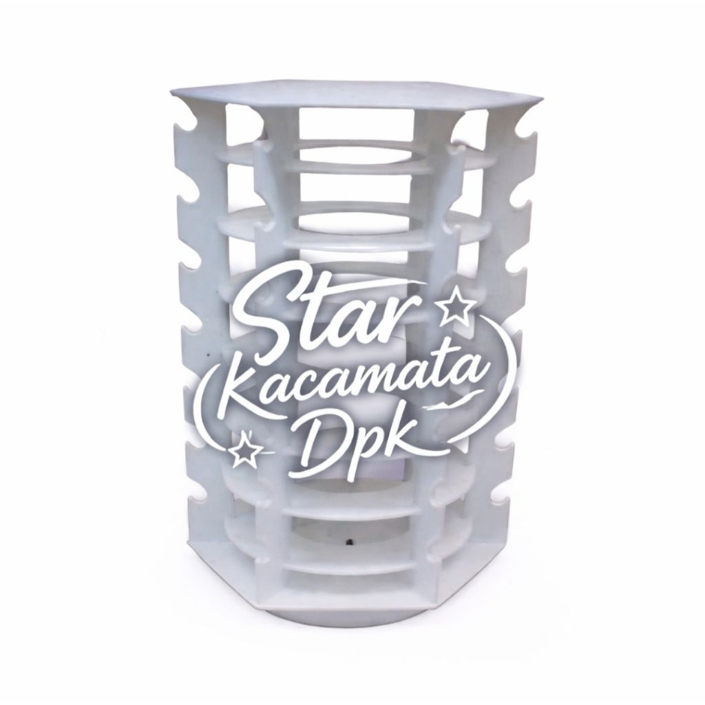 rak kacamata muat 42 bisa diputar / display kacamata rak toko kacamata