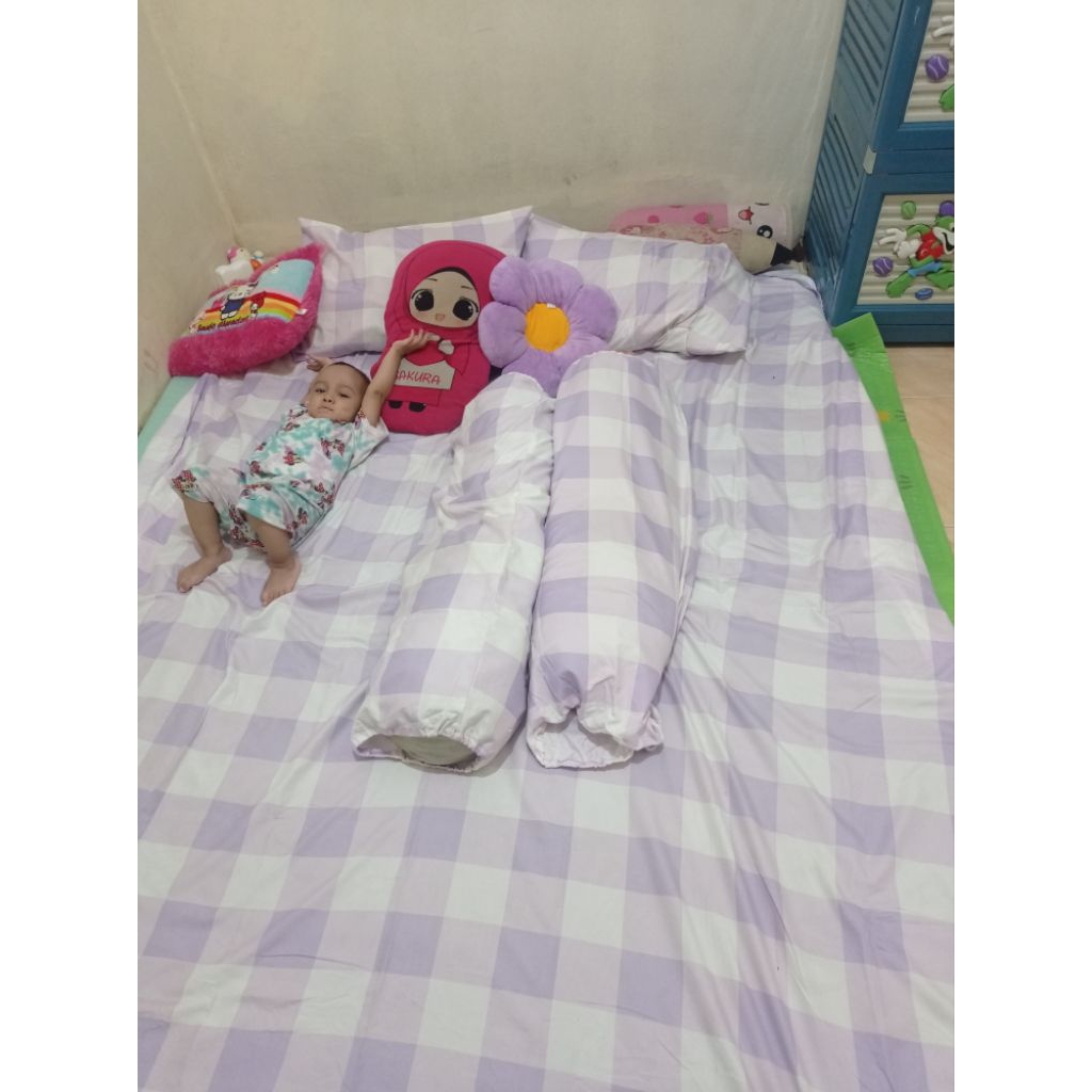 sprei set uk 180*200 preloved