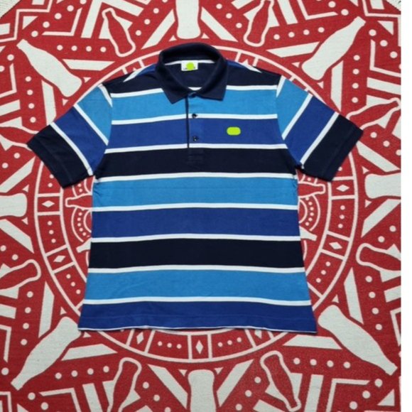 Polo Shirt la*****te not crocodile kaos pria lengan pendek