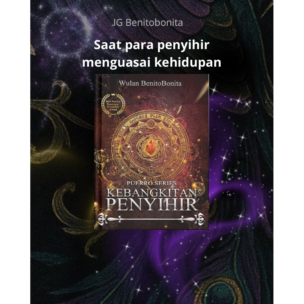 Novel Puerro 2 - Kebangkitan Penyihir , Wattpad Fantasi Sihir Action Romance , Wulan Benitobonita