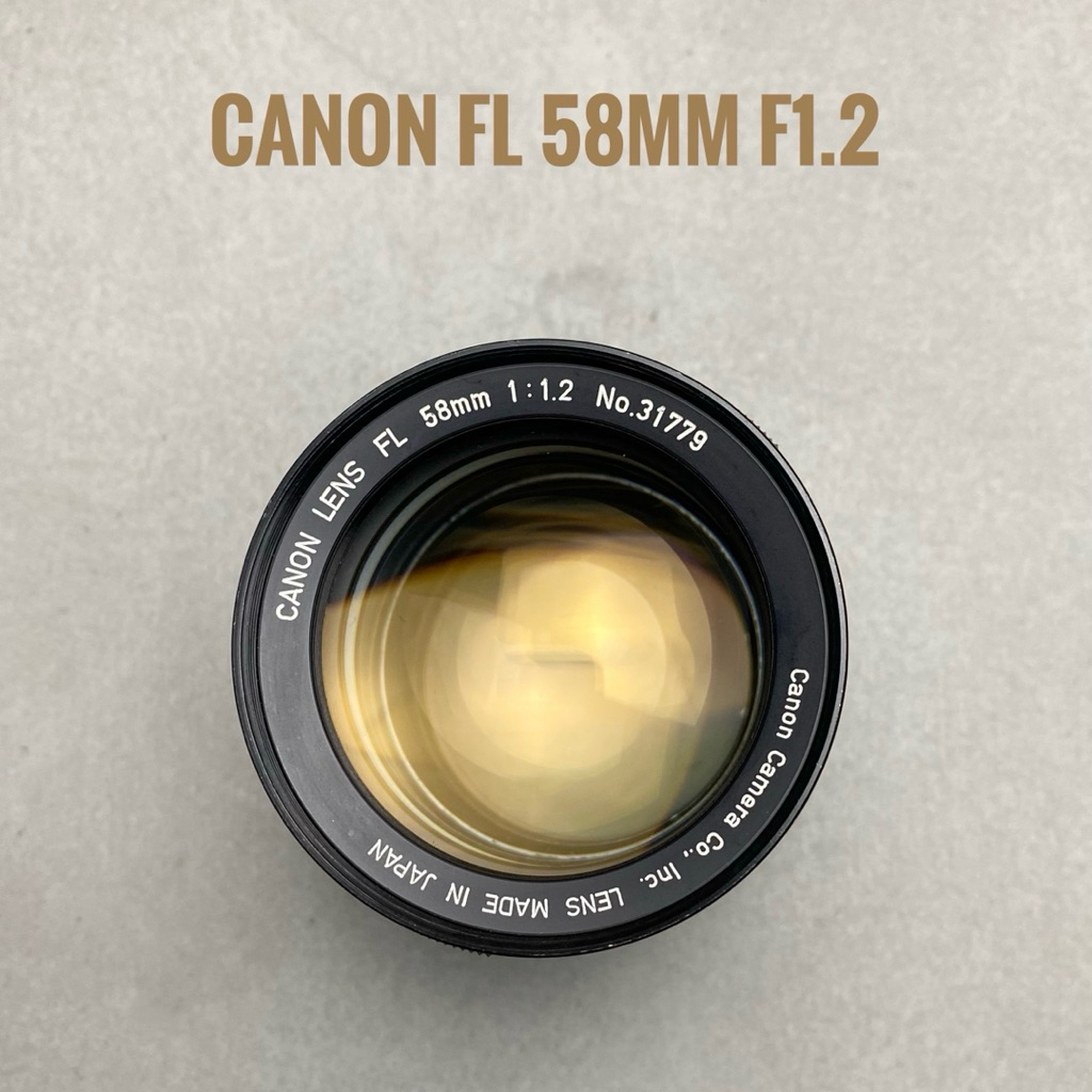 Canon FL 58mm f1.2 mount FD