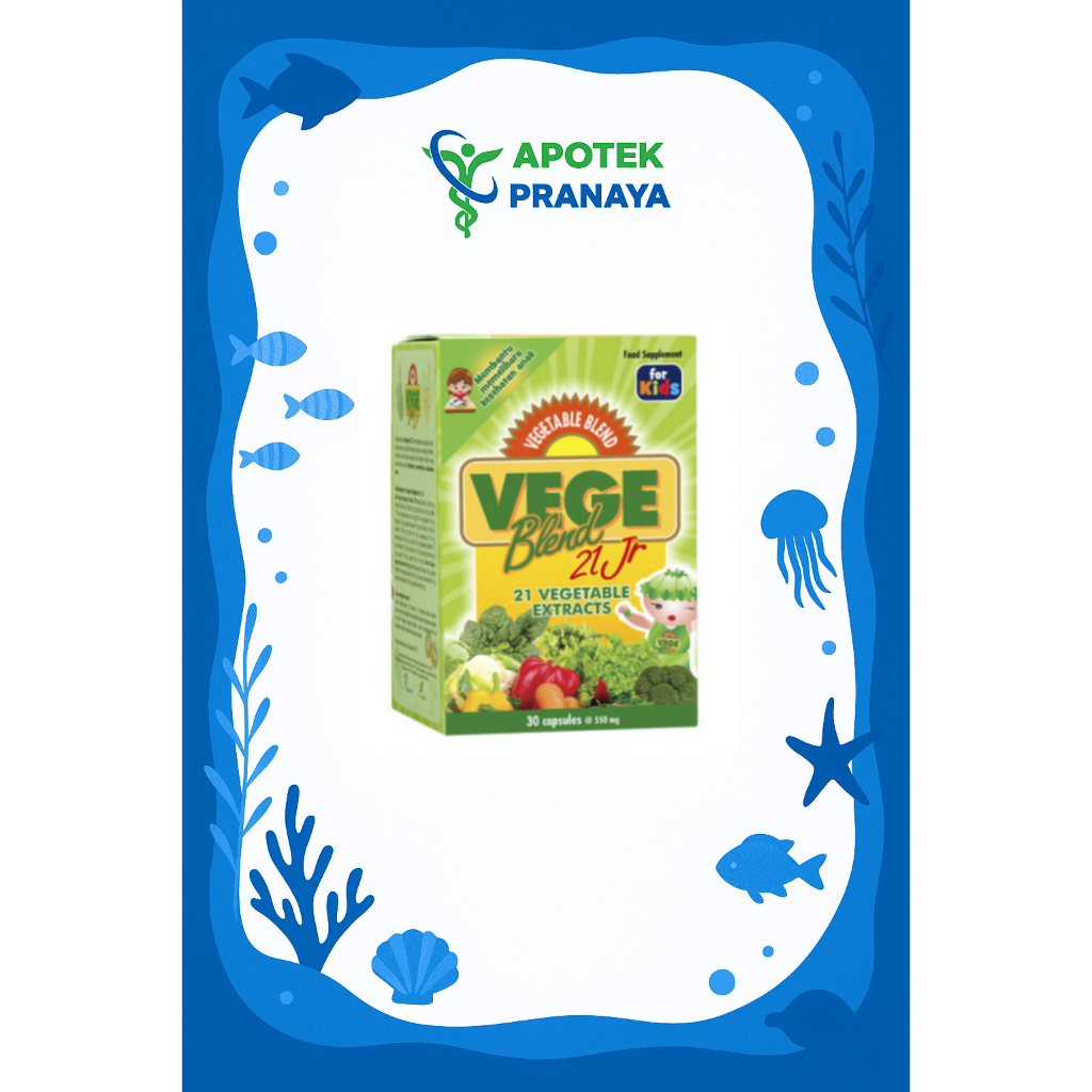 Vegeblend 21 Junior Vitamin Sayur Anak 1-12 Tahun