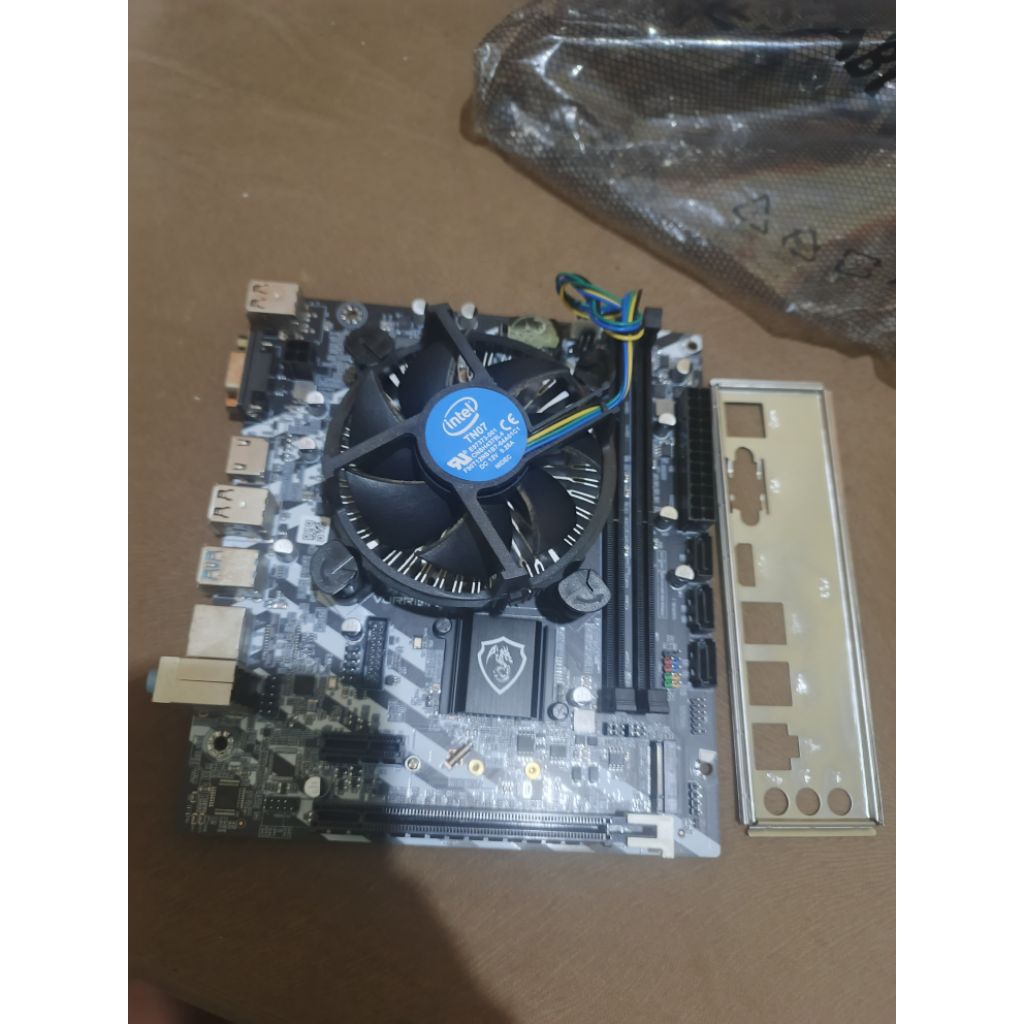paketan mobo h110m prosesor intel core i5 6500 gen 6
