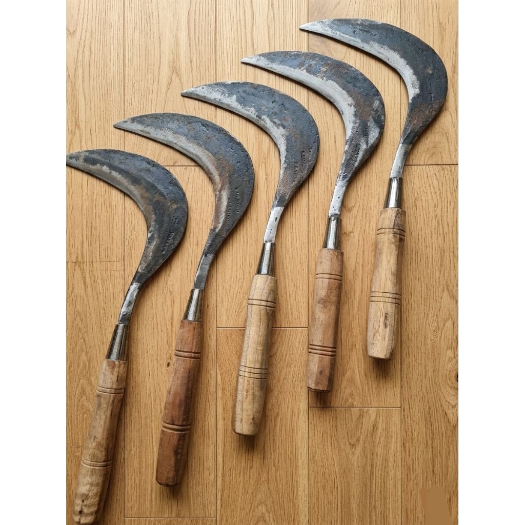 Arit Sabit Rumput Baja Asli Super Tajam – Sabit Pemanen Padi & Pembersih Semak Belukar