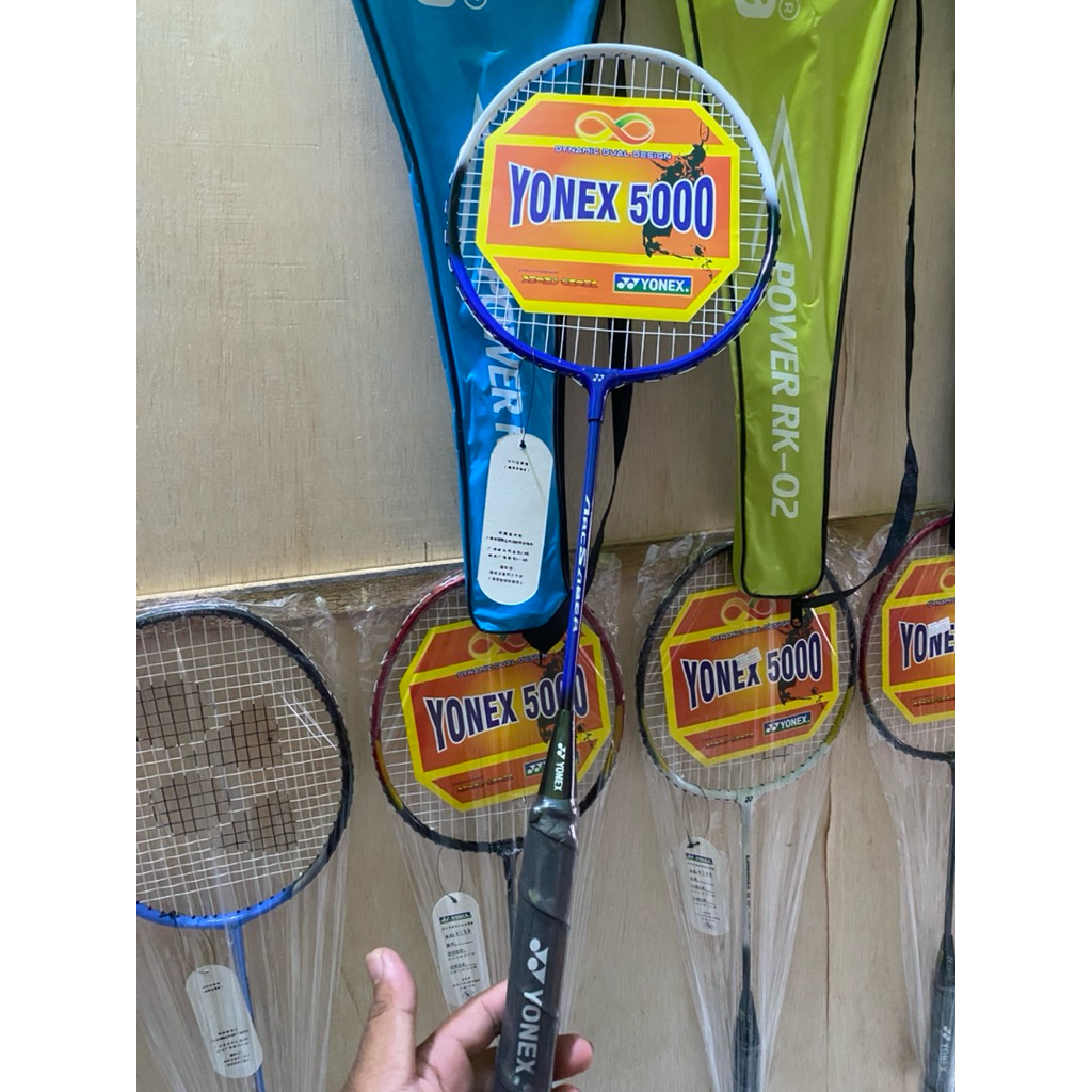 Raket Badminton Tarikan 18-19 lbs untuk pemula ringan dan lentur