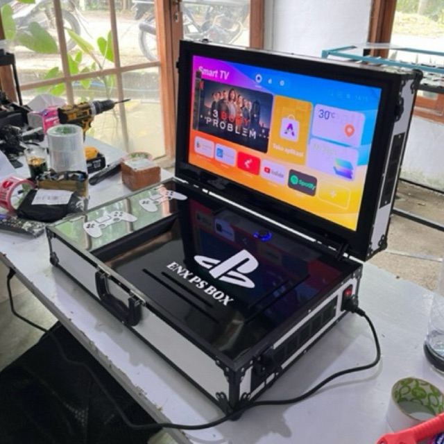 PLAYBOX TV SMART 25 INCH, Sudah termasuk tv